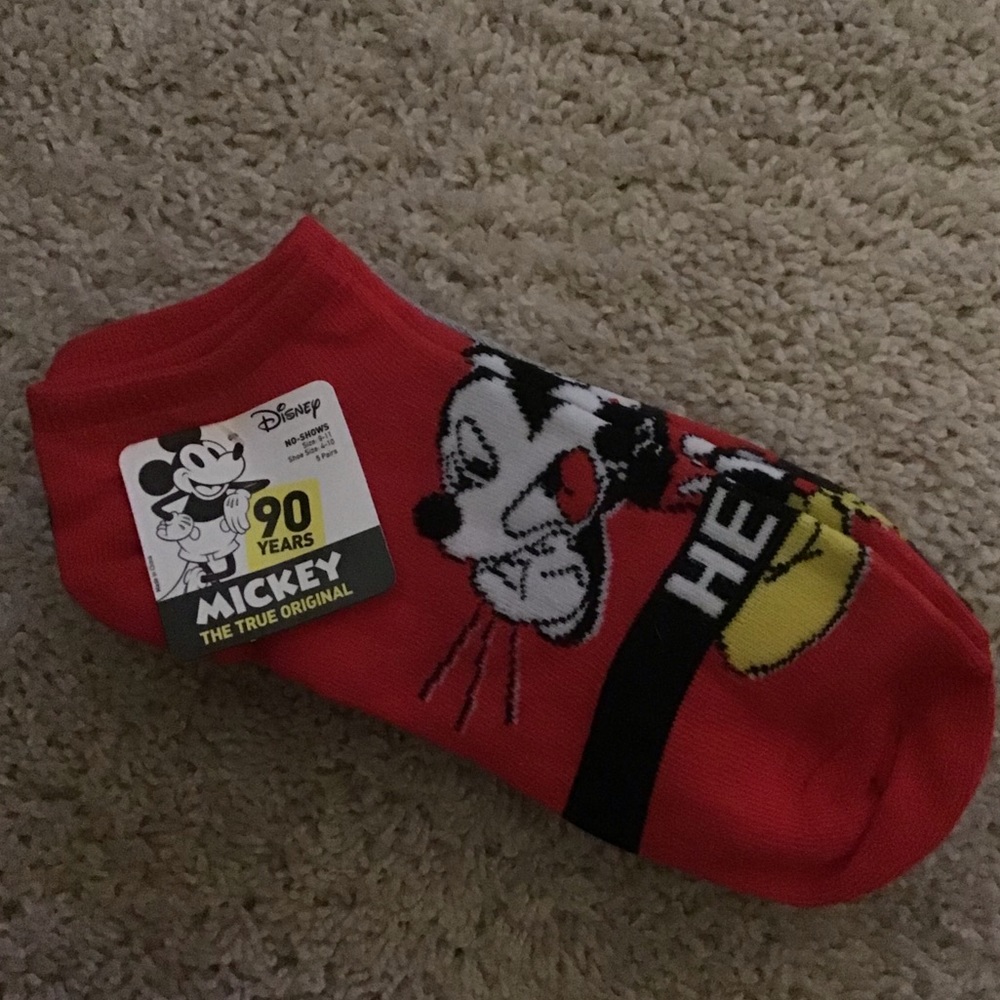 Mickey Mouse ankle socks